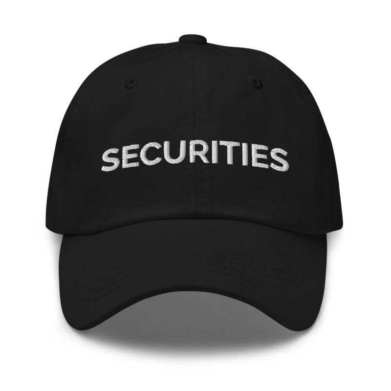 Securities Hat - Black