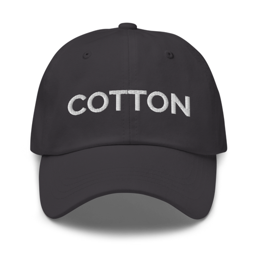 Cotton Hat - Dark Grey