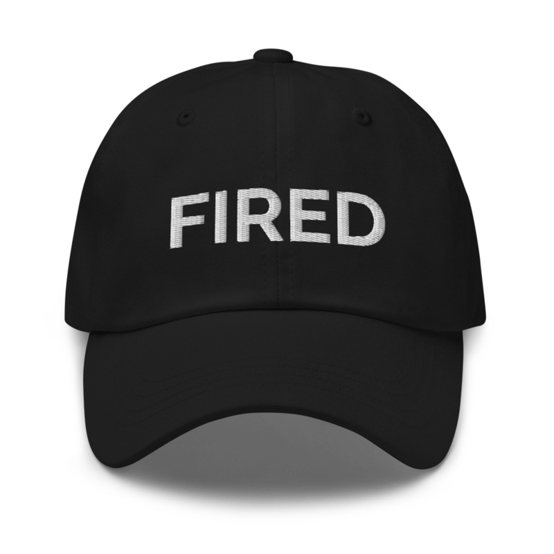 Fired Hat - Black