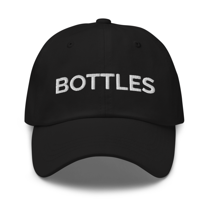 Bottles Hat - Black