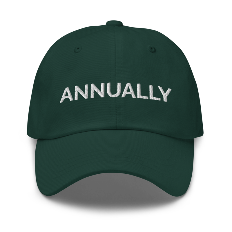 Annually Hat - Spruce