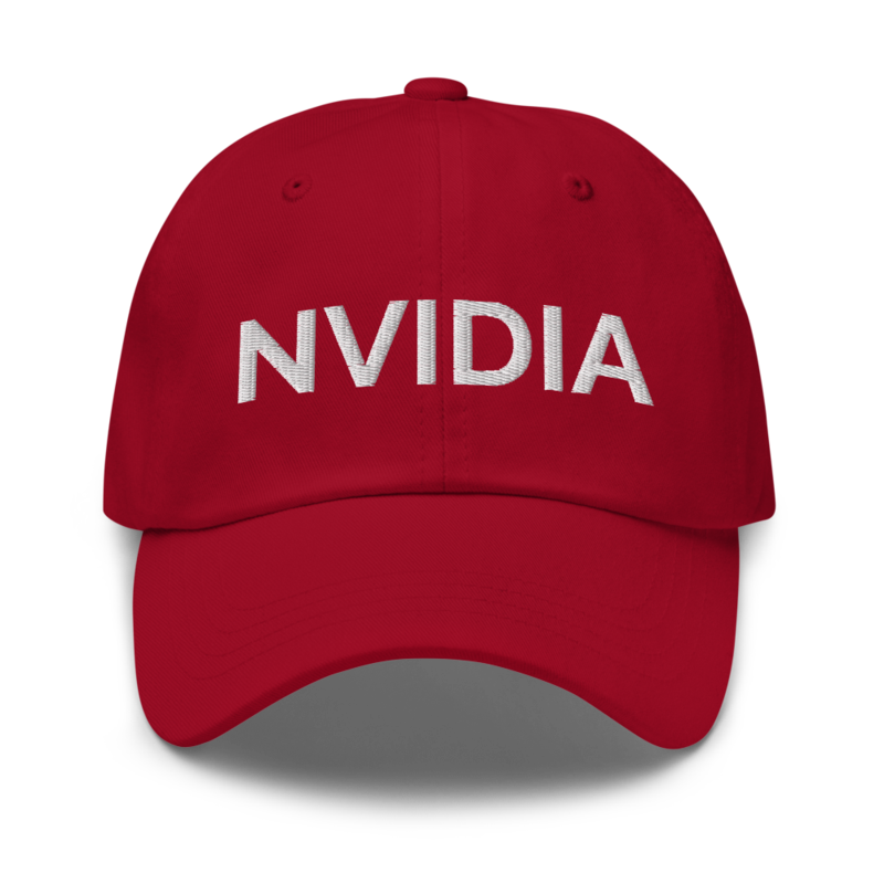 Nvidia Hat - Cranberry