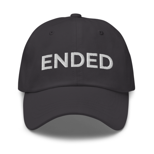 Ended Hat - Dark Grey