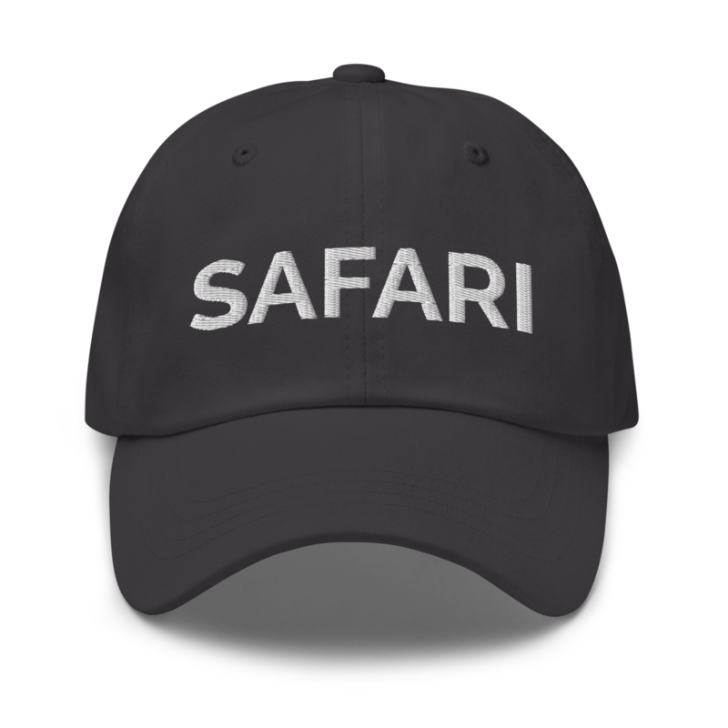 Safari Hat - Dark Grey