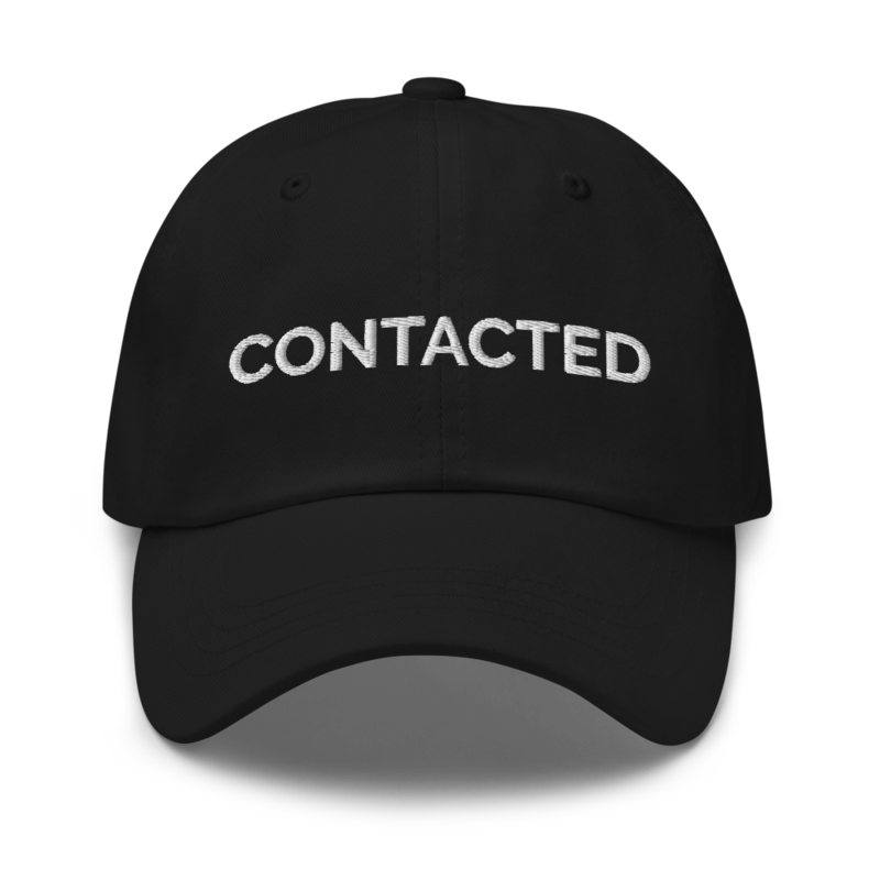 Contacted Hat - Black