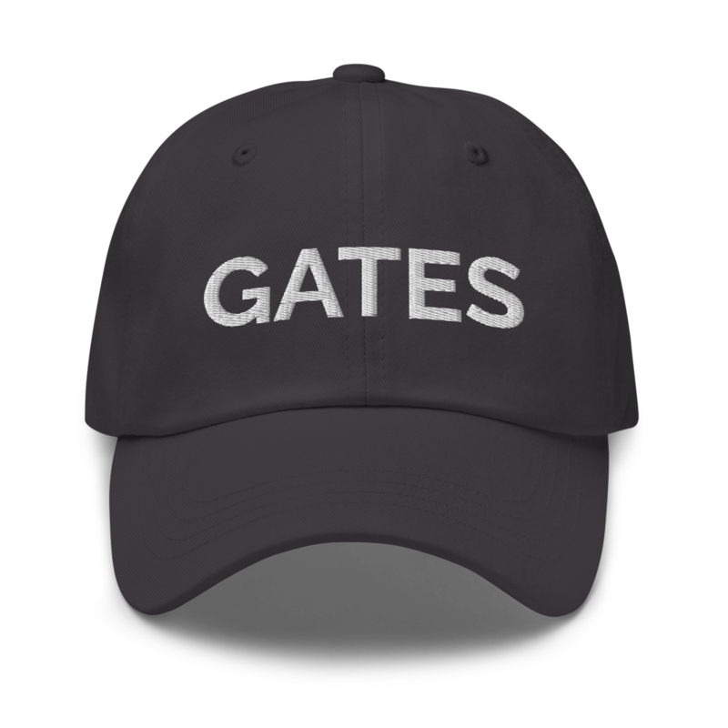 Gates Hat - Dark Grey