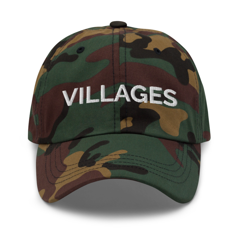 Villages Hat - Green Camo