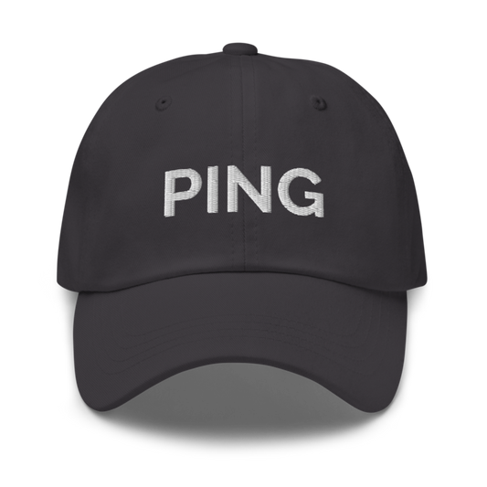 Ping Hat - Dark Grey