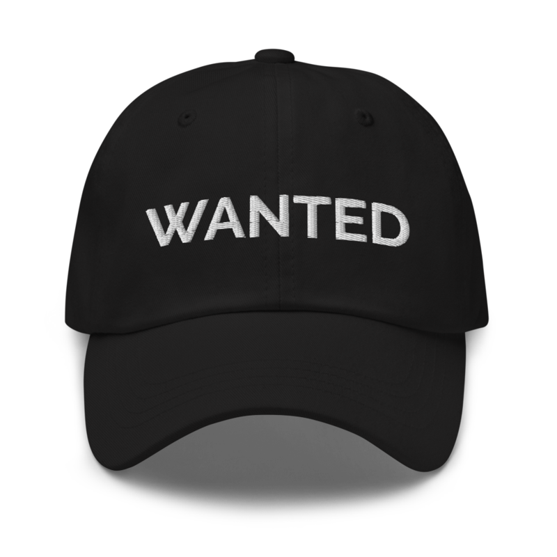 Wanted Hat - Black