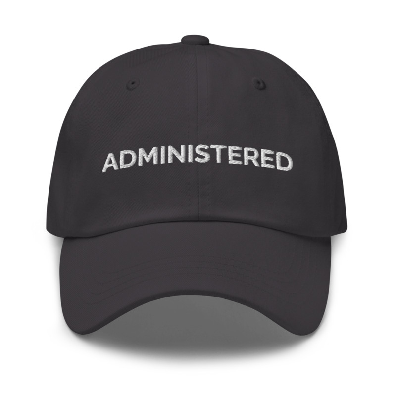 Administered Hat - Dark Grey