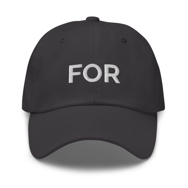 For Hat - Dark Grey