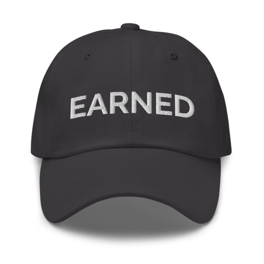 Earned Hat - Dark Grey