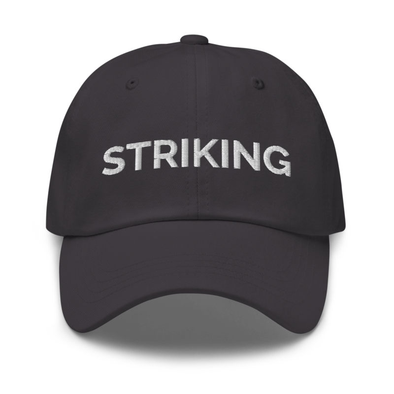 Striking Hat - Dark Grey