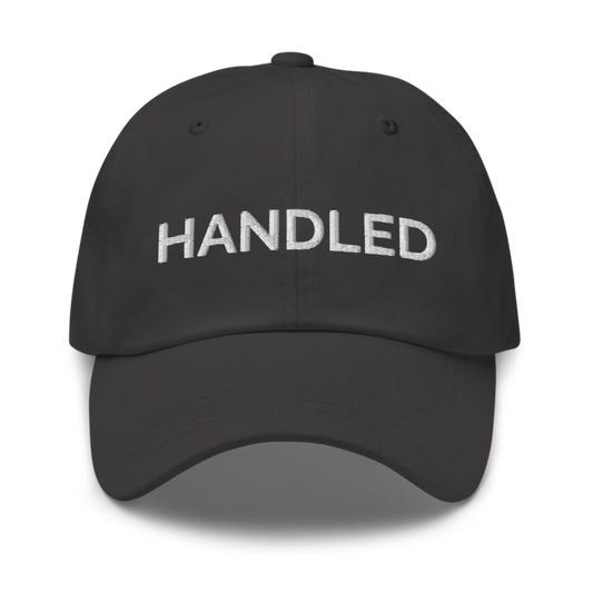 Handled Hat - Dark Grey