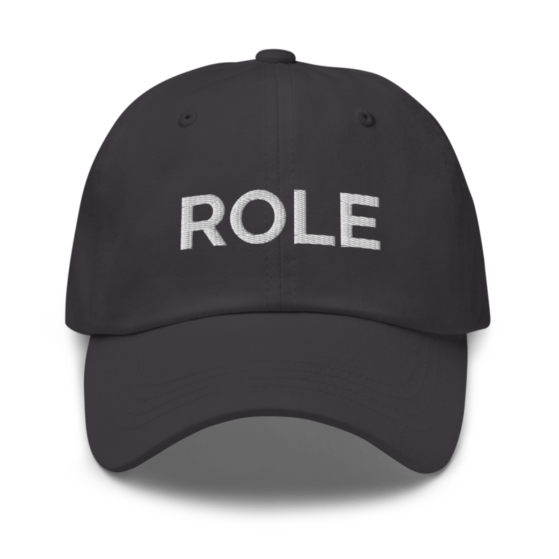 Role Hat - Dark Grey