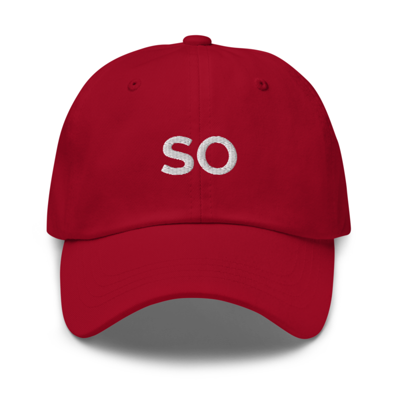 So Hat - Cranberry