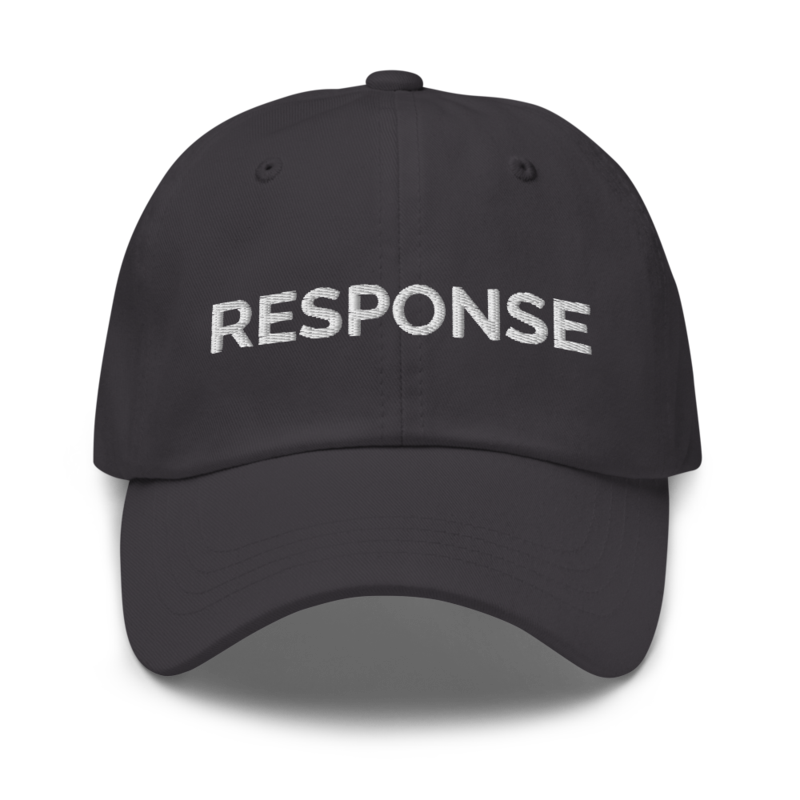 Response Hat - Dark Grey