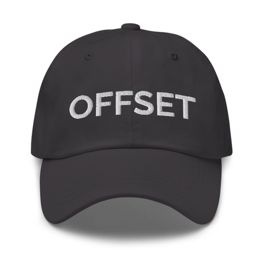 Offset Hat - Dark Grey