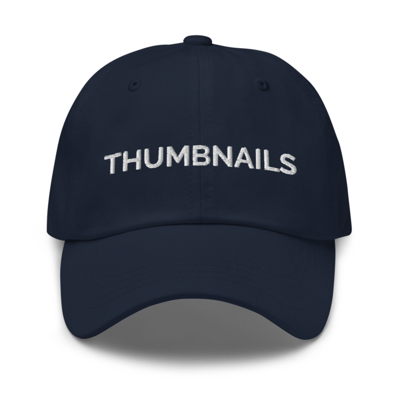 Thumbnails Hat - Navy