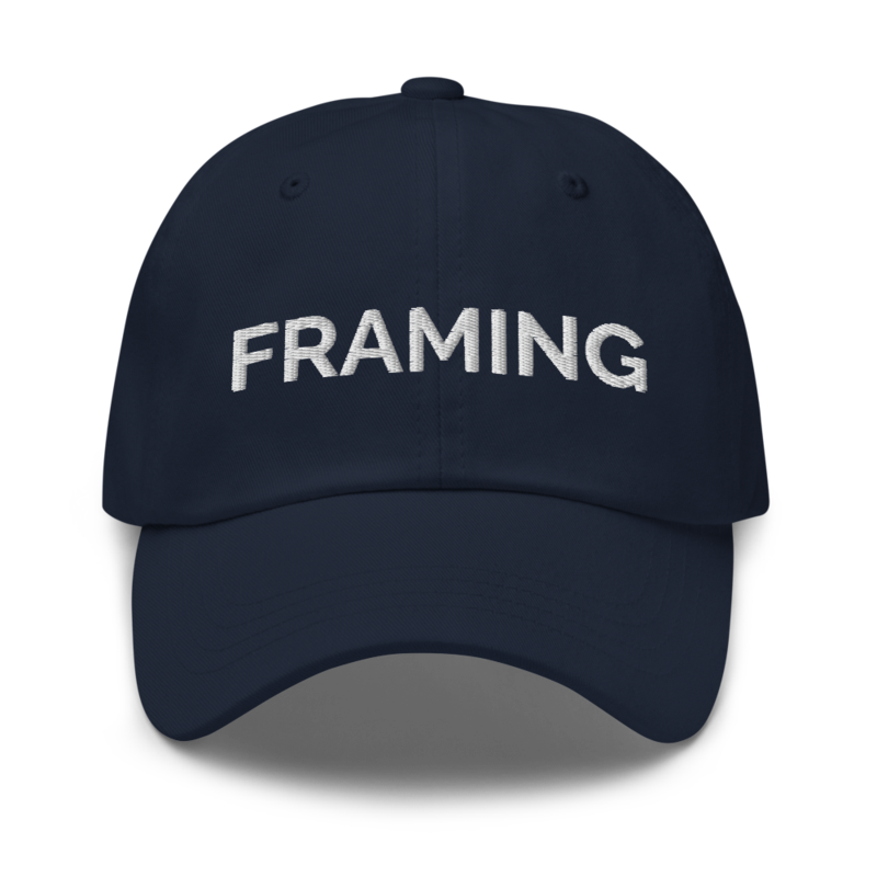 Framing Hat - Navy