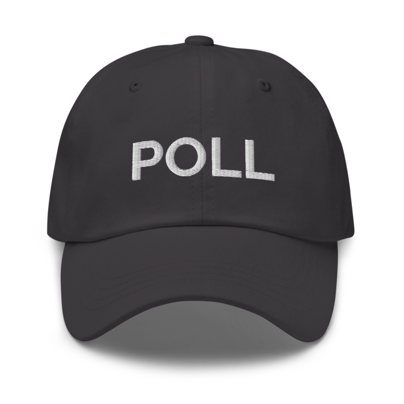 Poll Hat - Dark Grey