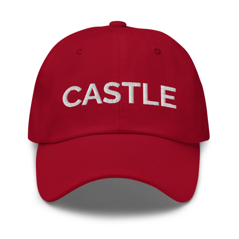 Castle Hat - Cranberry