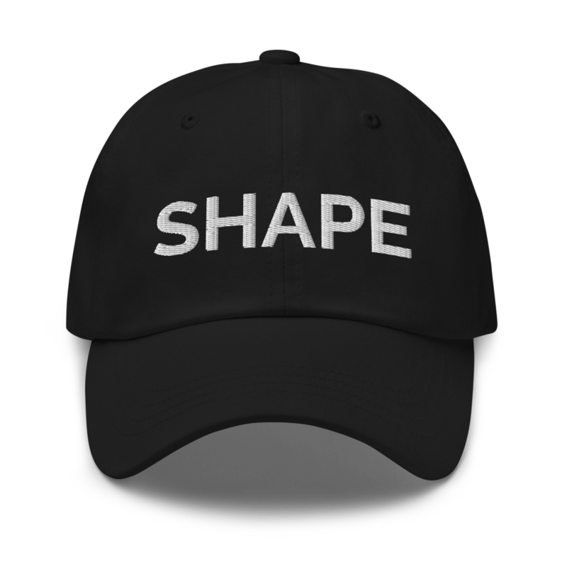 Shape Hat - Black