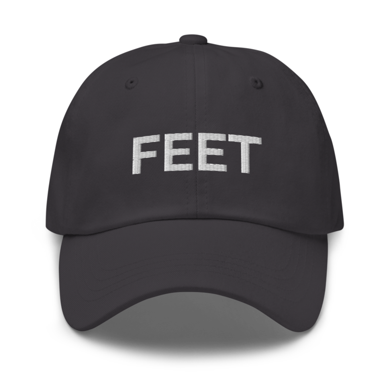 Feet Hat - Dark Grey