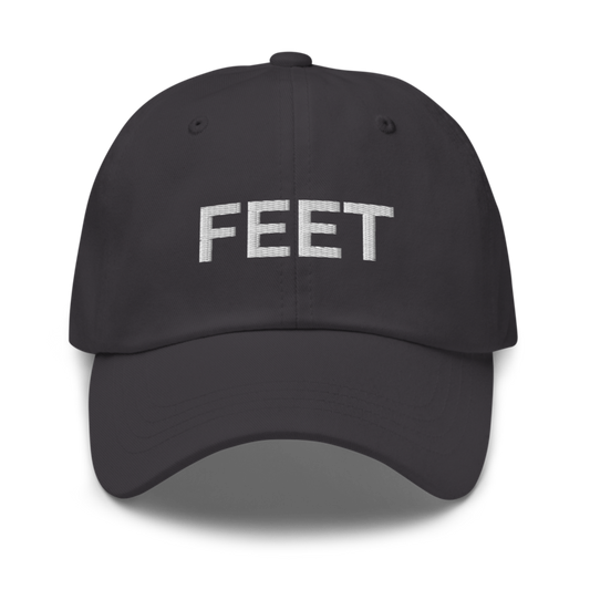 Feet Hat - Dark Grey