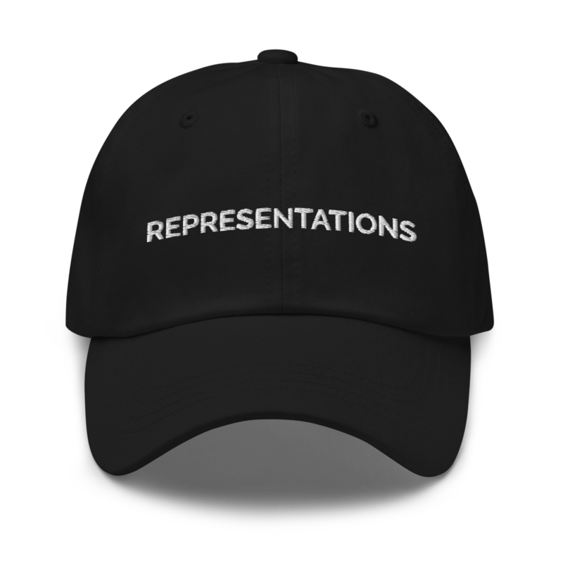 Representations Hat - Black