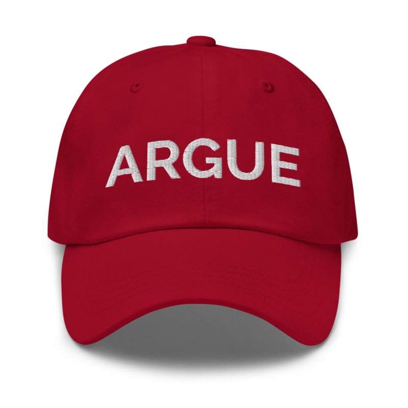 Argue Hat - Cranberry