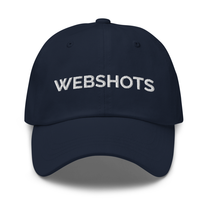 Webshots Hat - Navy