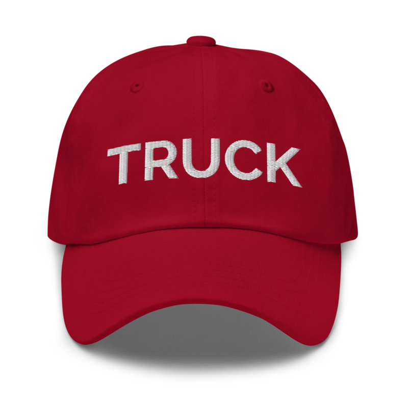 Truck Hat - Cranberry