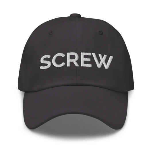 Screw Hat - Dark Grey