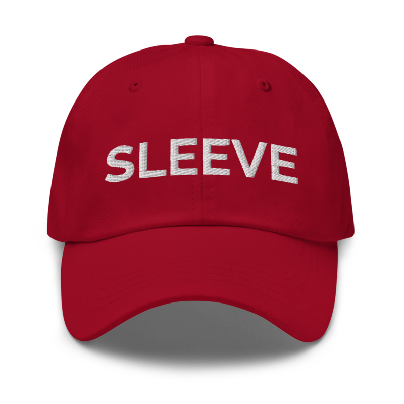 Sleeve Hat - Cranberry