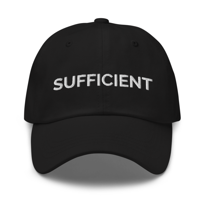 Sufficient Hat - Black