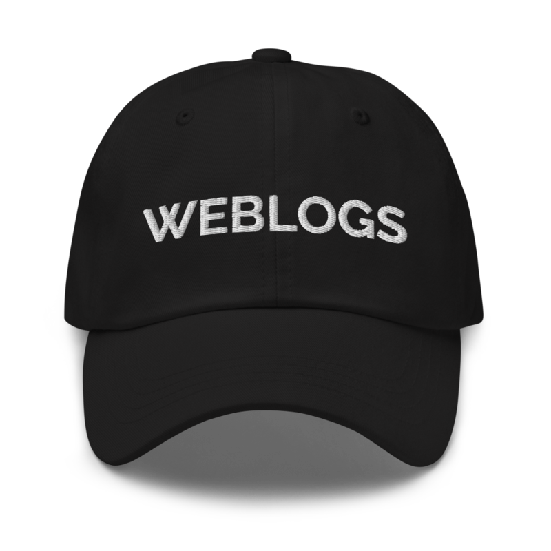 Weblogs Hat - Black