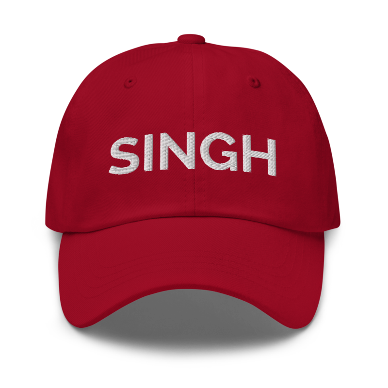 Singh Hat - Cranberry