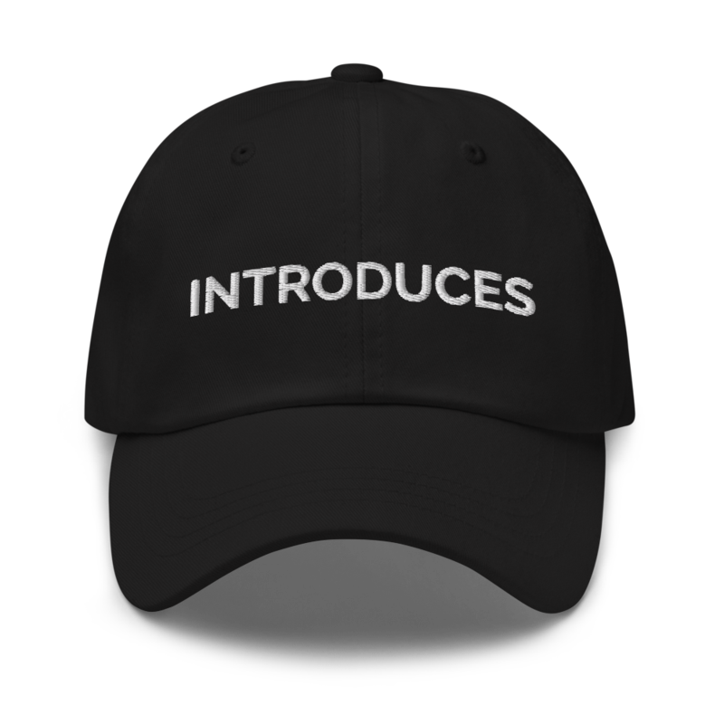 Introduces Hat - Black