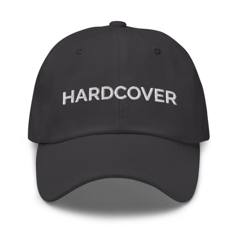 Hardcover Hat - Dark Grey