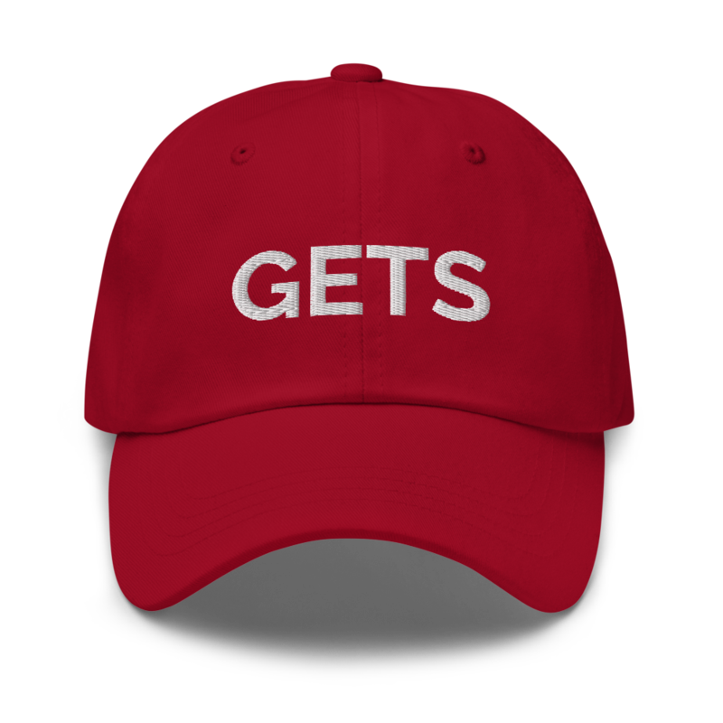 Gets Hat - Cranberry