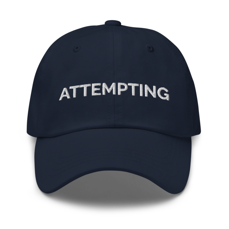 Attempting Hat - Navy