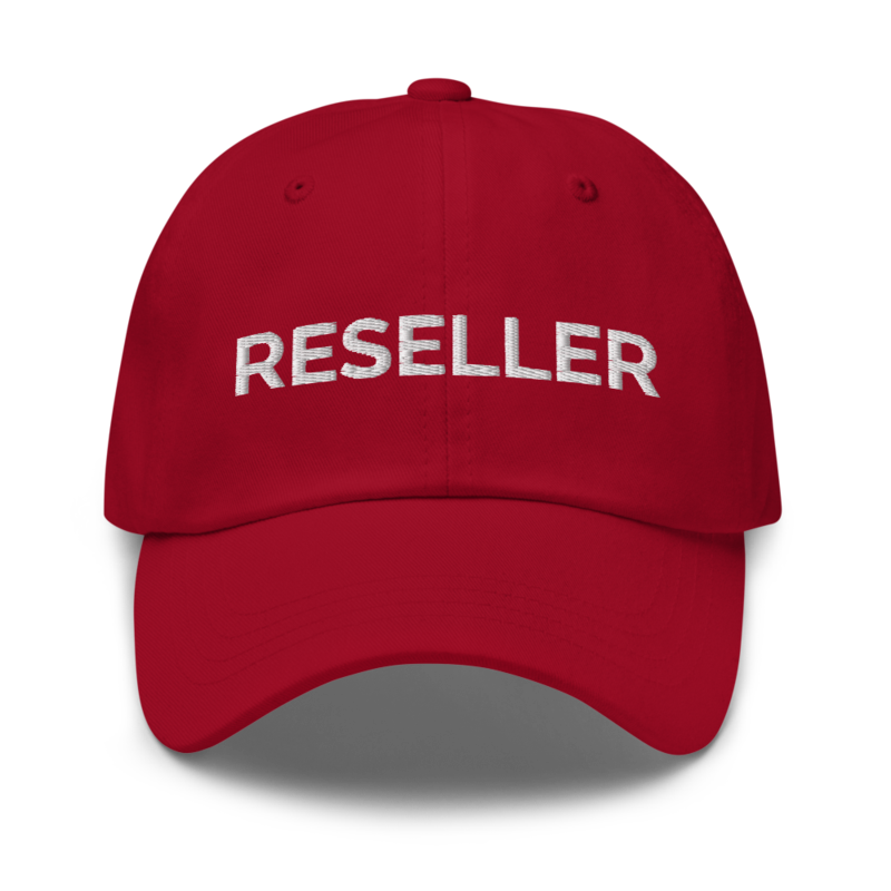 Reseller Hat - Cranberry