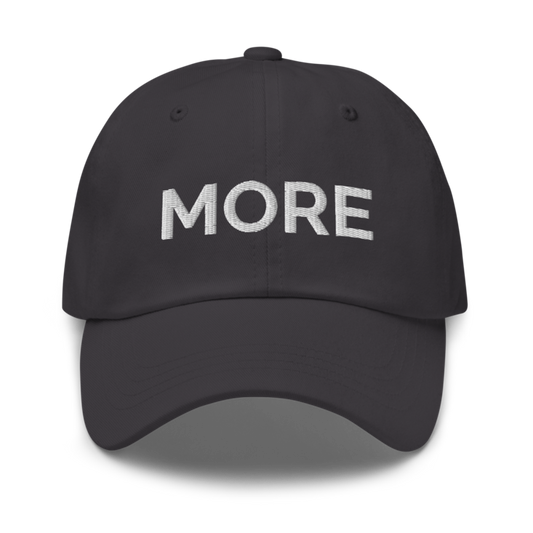 More Hat - Dark Grey