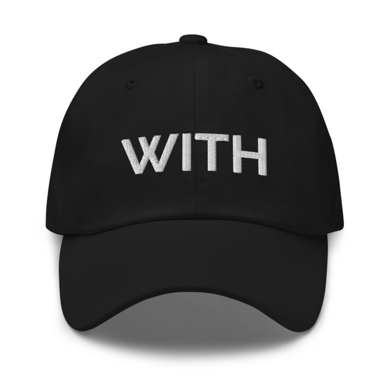 With Hat - Black