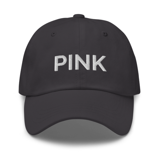 Pink Hat - Dark Grey