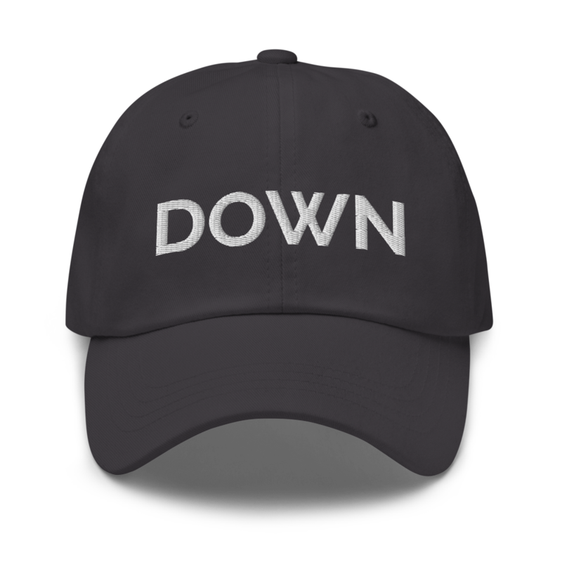 Down Hat - Dark Grey