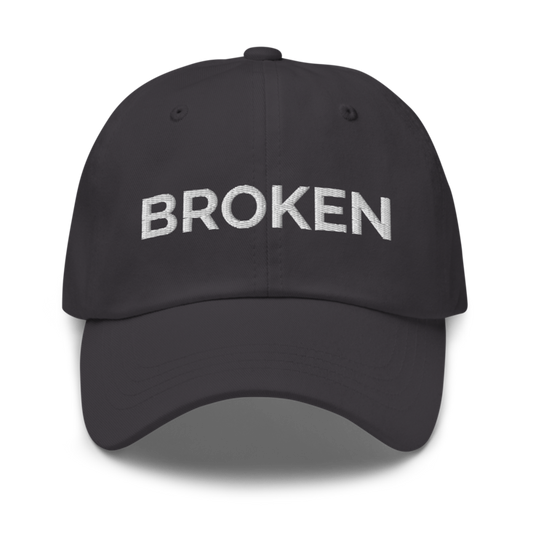 Broken Hat - Dark Grey