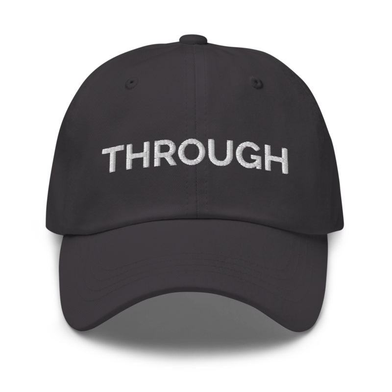 Through Hat - Dark Grey