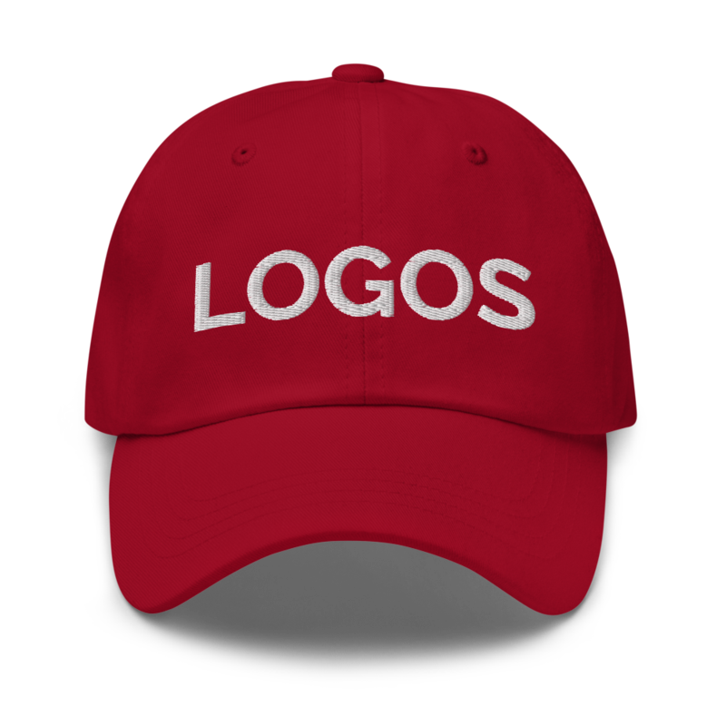 Logos Hat - Cranberry